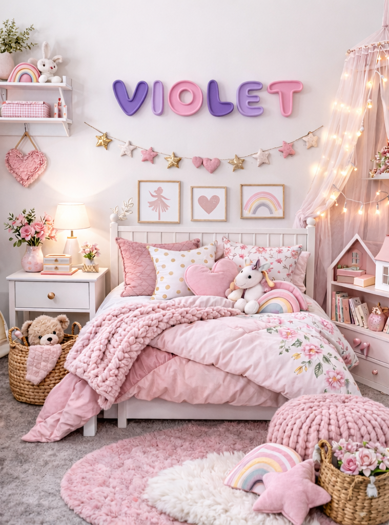 5cm tall Custom Name Sign - Free Shipping