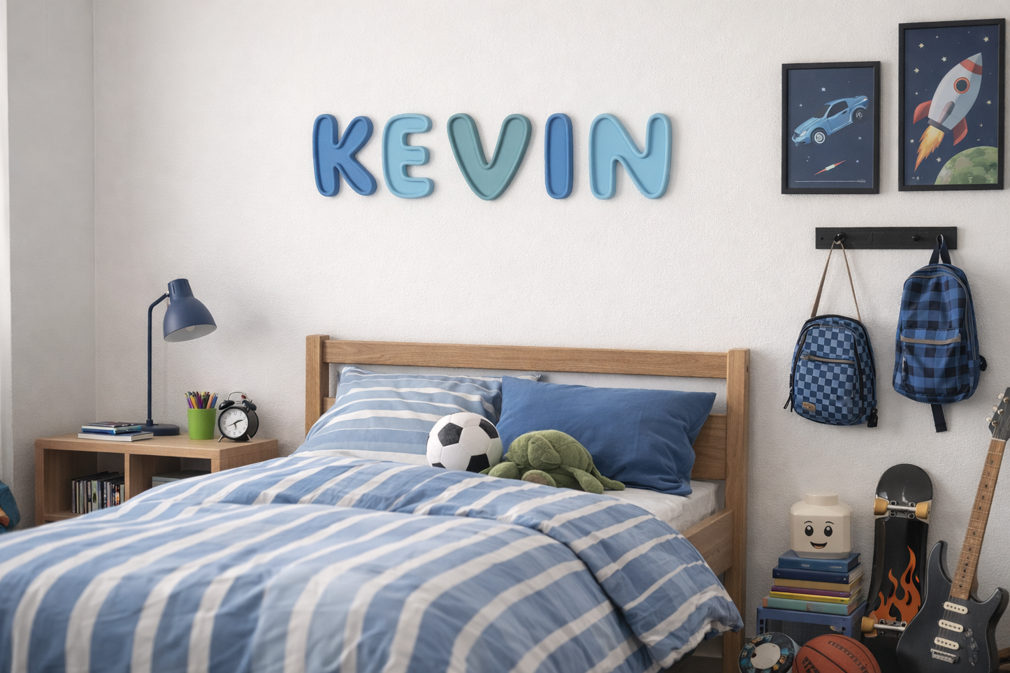 5cm tall Custom Name Sign - Free Shipping